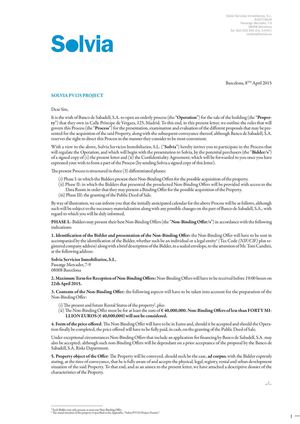 Invitación Inglés  (Proyecto Solvia PV125)