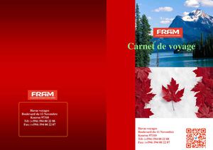 Carnet De Voyages Pub fram