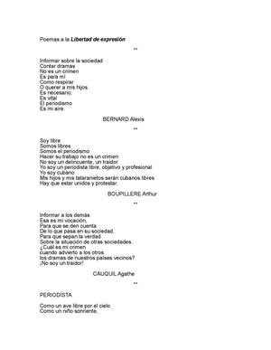 Libertad de expresión y periodismo