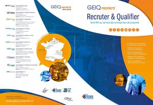 Plaquette nationale des GEIQ Propreté