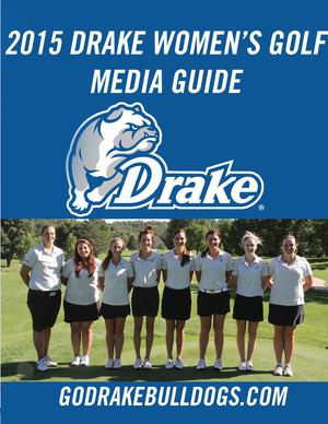 2015 Drake Women's Golf Media Guide