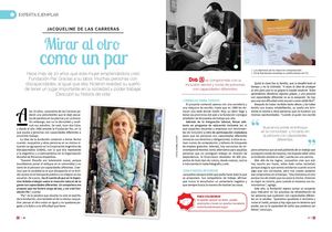 Jacqueline de las Carreras en la Edición nº 15 de la Revista Expertas