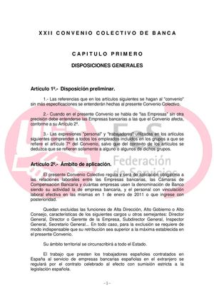 Convenio Banca 2011 2014