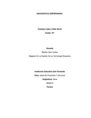 Diagnostico Empresarial