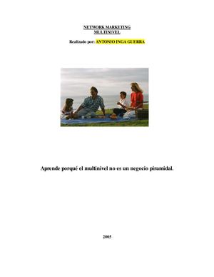 Manual Network Marketing