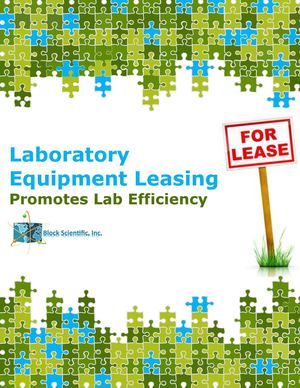 Laboratory Equipment Leasing Promotes Lab Efficiency