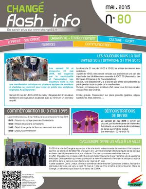 Flash info de MAI 2015