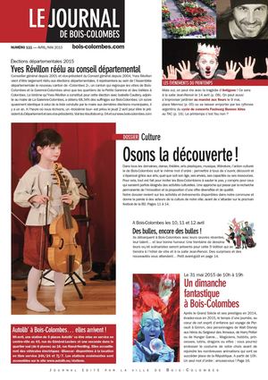 Journal de Bois-Colombes JBC n°111 - AVRIL/MAI 2015