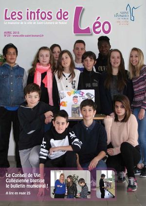 Les Infos de Léo - magazine avril 2015