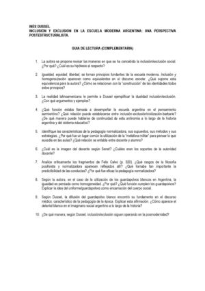 Dussel Guia De Lectura Optativa