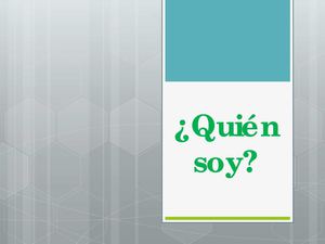 Quién Soy