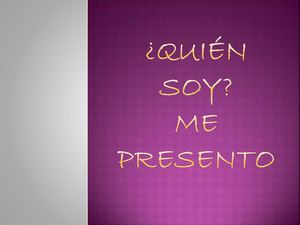 Quién Soy