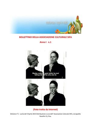 Giornalino ASSOCIAZIONE CULTURALE SIFA