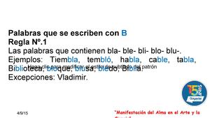 Reglas Ortográficas