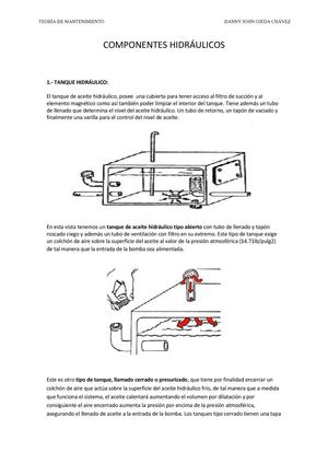 Componentes Hidráulicos