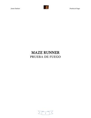 The Maze Runner Prueba De Fuego(2)