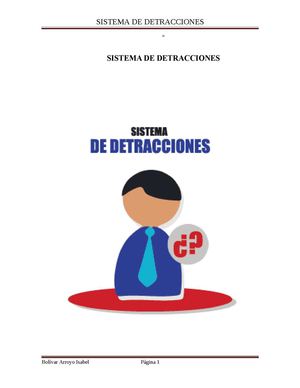 Sistema de Detracciones
