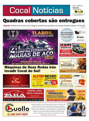 COCAL NOTÍCIAS 10-04-2015 www.portalcocal.com.br