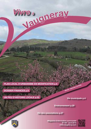 Vivre à Vaugneray n°140 AVRIL 2015