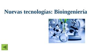 Nuevas Tecnologías-bioingenieria