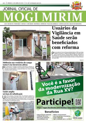 Jornal Oficial Edição XXXIX