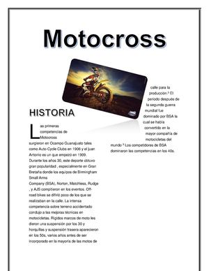 Motocross