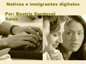 Nativos E Inmigrantes Digitales