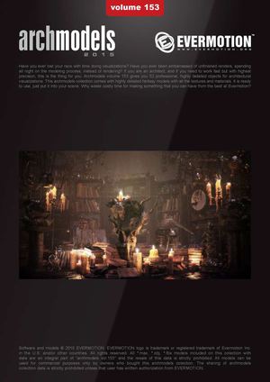 EVERMOTION ARCHMODELS VOL.153