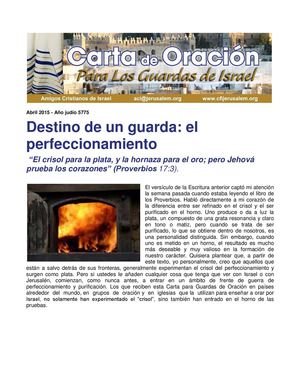04-2015 Oración por Israel