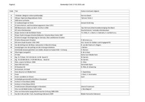 Boekenlijst Ov G 17 02 2015