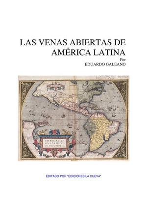 Las Venas Abiertas De America Latina