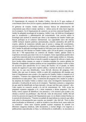 El Departamento De Comercio De Estados Unidos 1