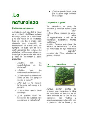 La Naturaleza