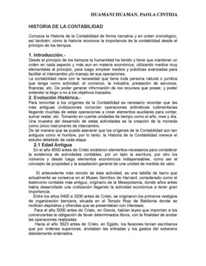 Historia De La Contabilidad