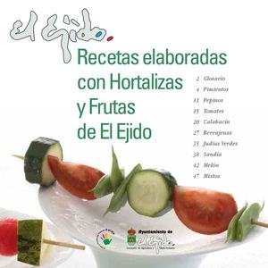 Recetas elaboradas con hortalizas y frutas de El Ejido