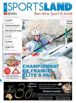 SPORTSLAND BEARN N°44 - 13 AVRIL 2015