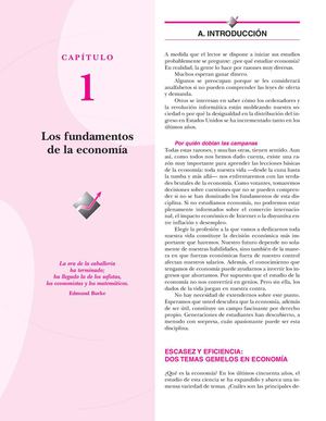 Fundamentos De La Economia