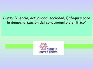 Clase 0 Ciencia Entre Todxs