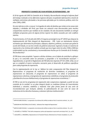 Plan Integral De Reparaciones