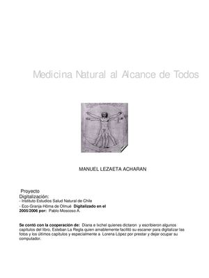 Medicina Natural Alcance Todos