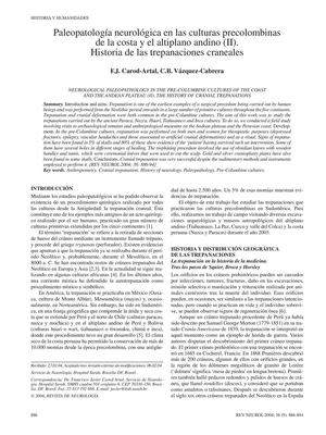 historia de las trepanaciones