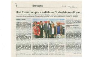 Of 14apr15 Une Formation Pour Satisfaire L'industrie Nautique