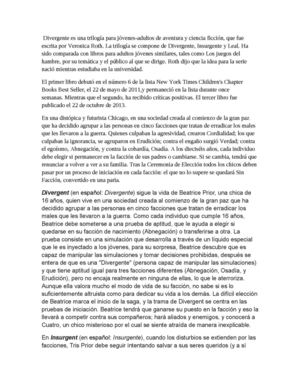 Trilogia Divergente,insurgente Y Leal