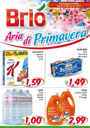 Volantino Brio Dal 09 04 Al 18 04 15