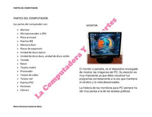 Partes Del Computador