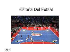 Historia Del Futsal