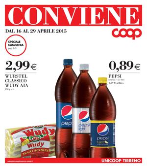 Volantino Coop Campania Dal 16 Al 29 Aprile