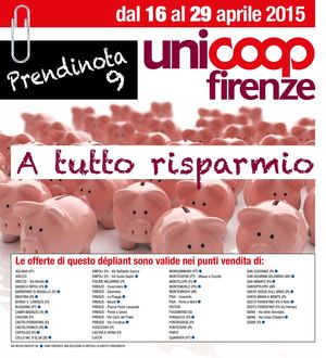 Volantino Uni Coop Firenze Dal 16 Al 29 Aprile