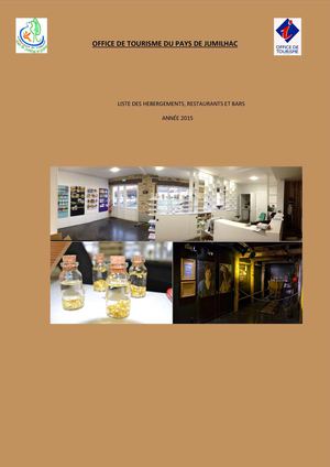 Liste des hébergements et restaurants du Pays de Jumilhac