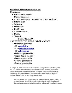 evolucion historica de la informatica